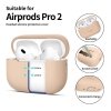 Etui silikonowe TECH-PROTECT SILICONE APPLE AIRPODS PRO 1 / 2 CAFFE LATTE